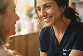 At-home primary care visit by a MedComplete healthcare provider